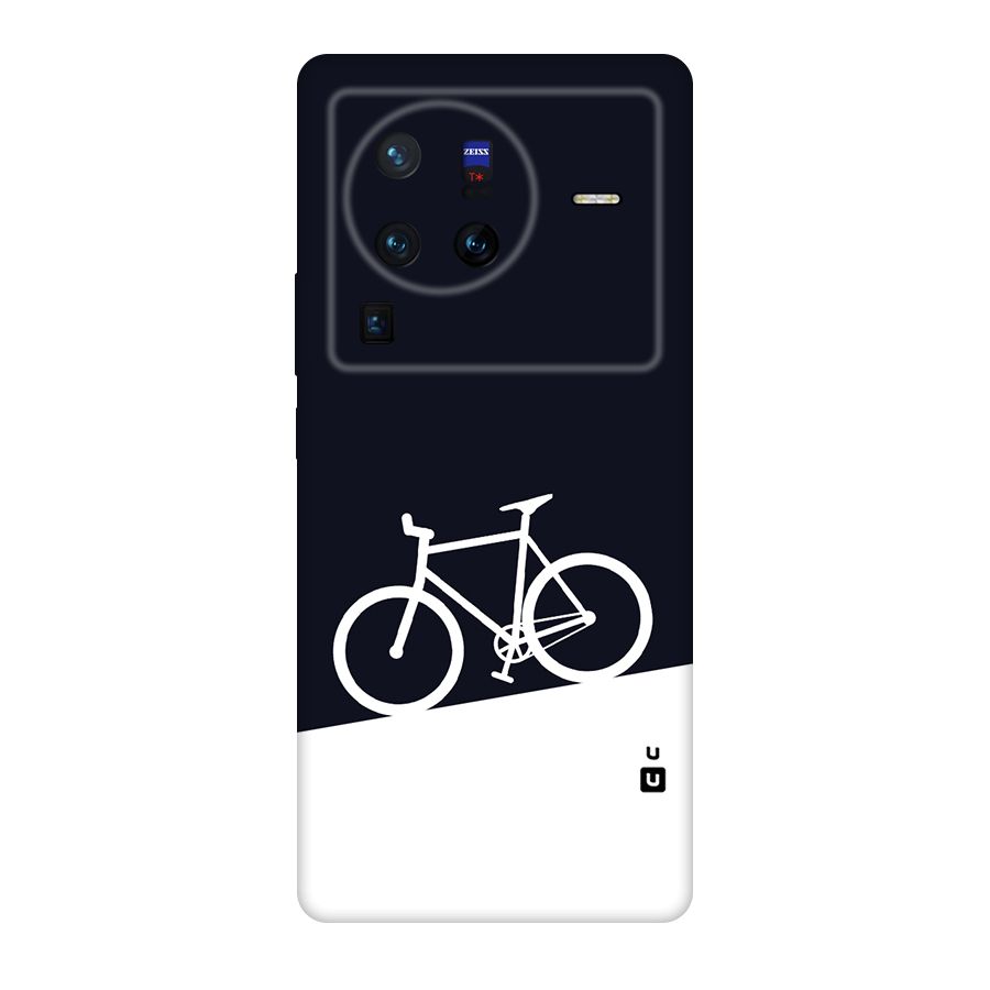 Bicycle Minimal Art Original Polycarbonate Back Case for Vivo X80