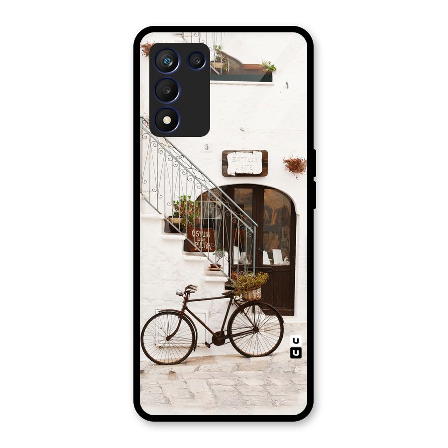 Bicycle Wall Glass Back Case for Realme 9 5G Speed