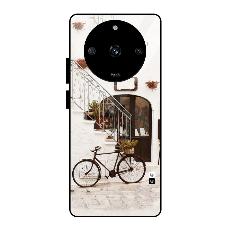 Bicycle Wall Glass Back Case for Realme Narzo 60 5G