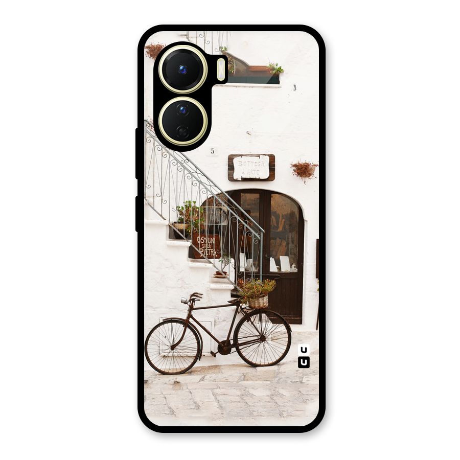 Bicycle Wall Glass Back Case for Vivo Y56