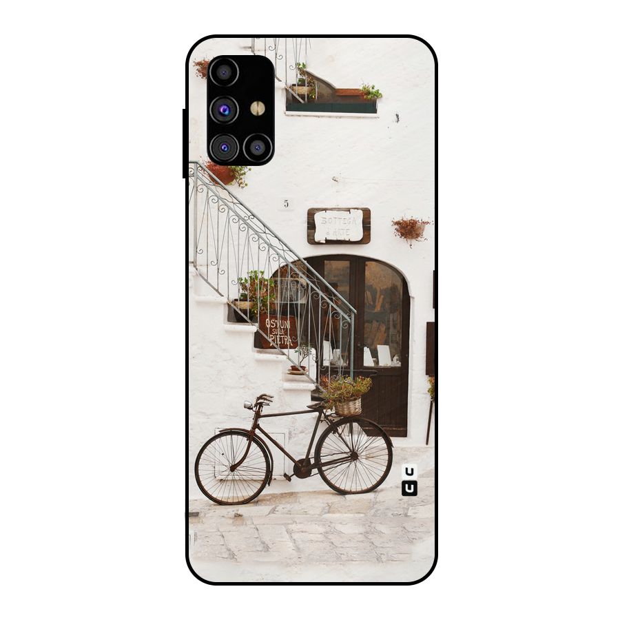 Bicycle Wall Metal Back Case for Galaxy M31s