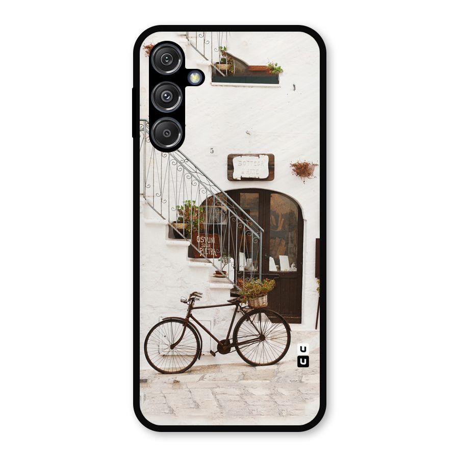 Bicycle Wall Metal Back Case for Galaxy M34 5G
