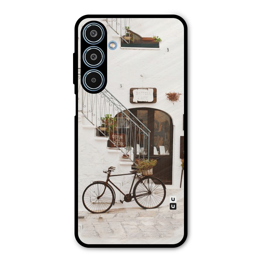 Bicycle Wall Metal Back Case for Galaxy M35