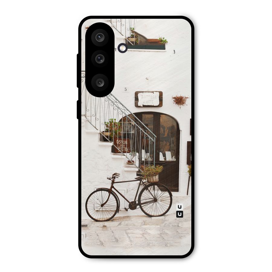 Bicycle Wall Metal Back Case for Galaxy M56