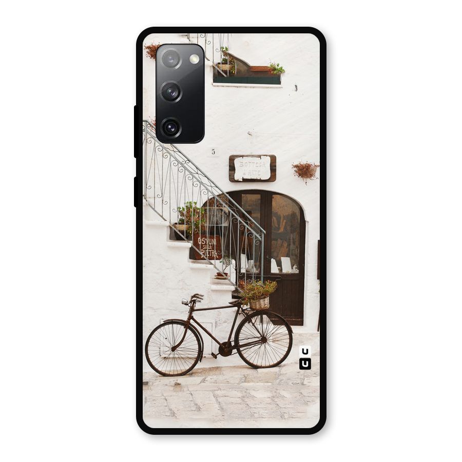 Bicycle Wall Metal Back Case for Galaxy S20 FE 5G