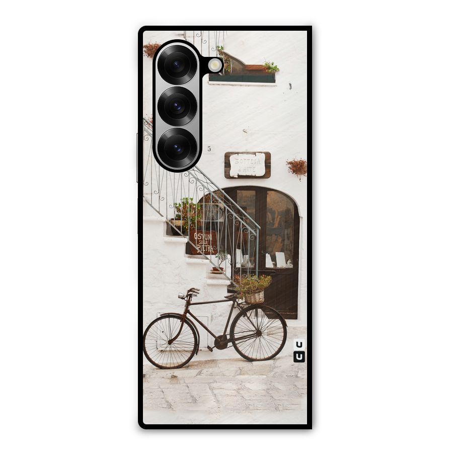 Bicycle Wall Metal Back Case for Galaxy Z Fold6