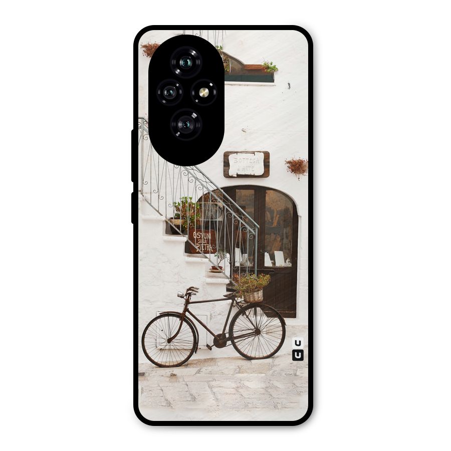 Bicycle Wall Metal Back Case for Honor 200