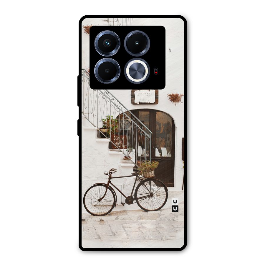 Bicycle Wall Metal Back Case for Infinix Note 40 5G