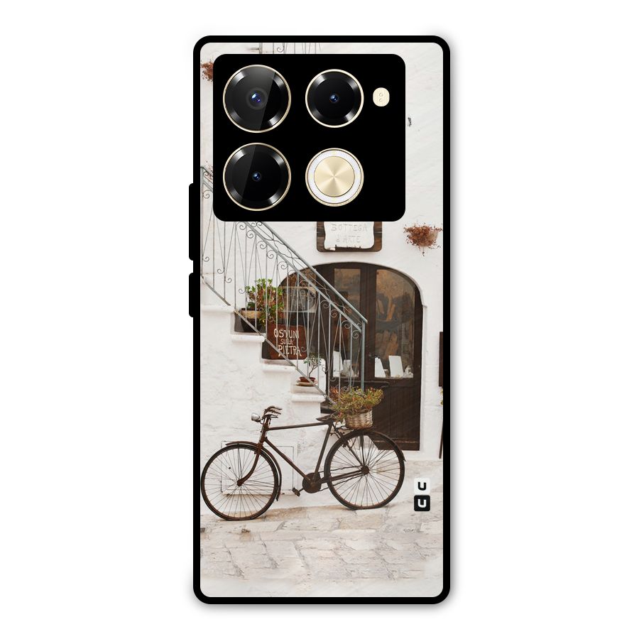 Bicycle Wall Metal Back Case for Infinix Note 40 Pro
