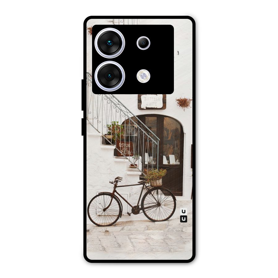 Bicycle Wall Metal Back Case for Infinix Zero 30 5G