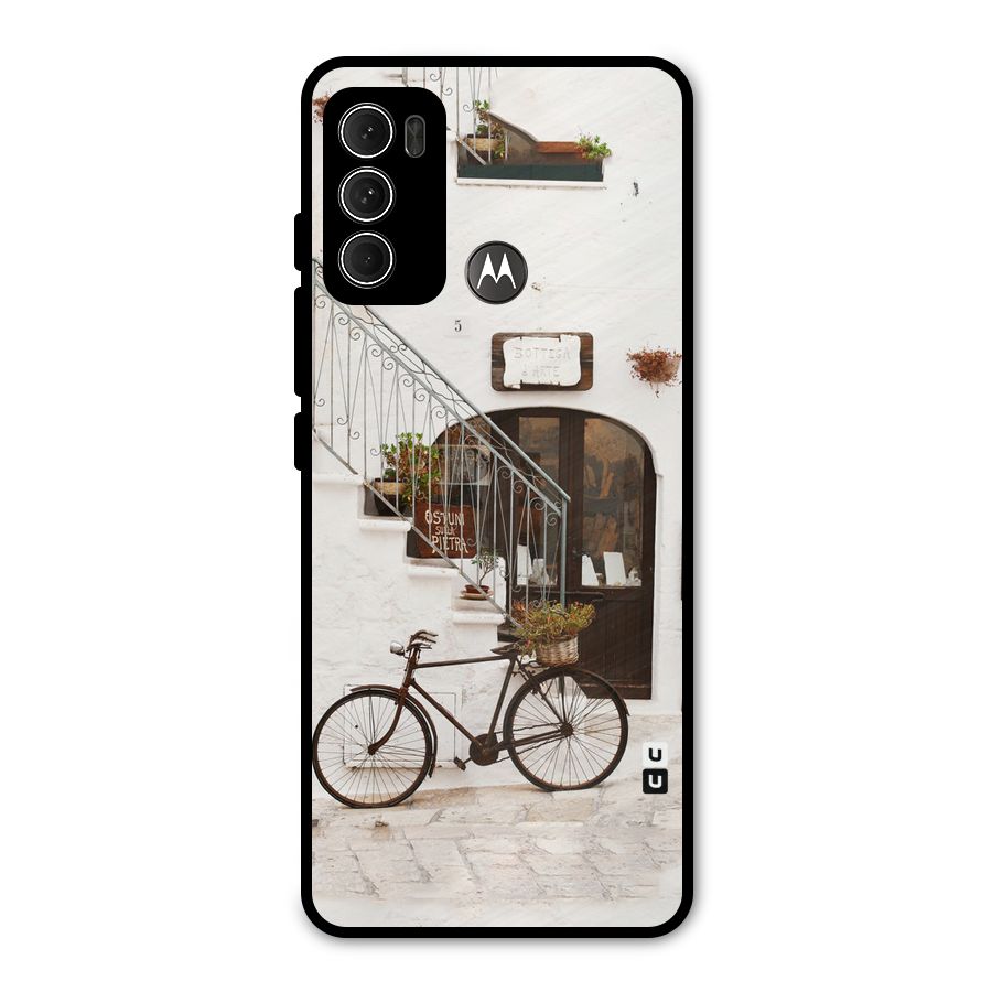 Bicycle Wall Metal Back Case for Moto G60