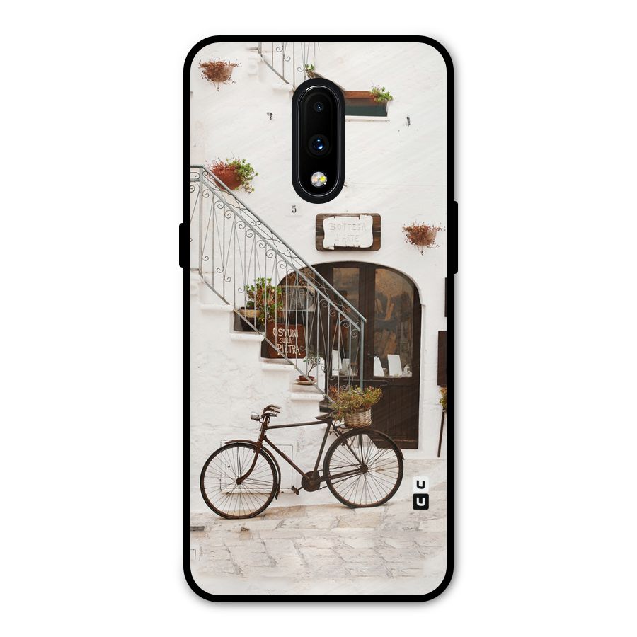 Bicycle Wall Metal Back Case for OnePlus 7
