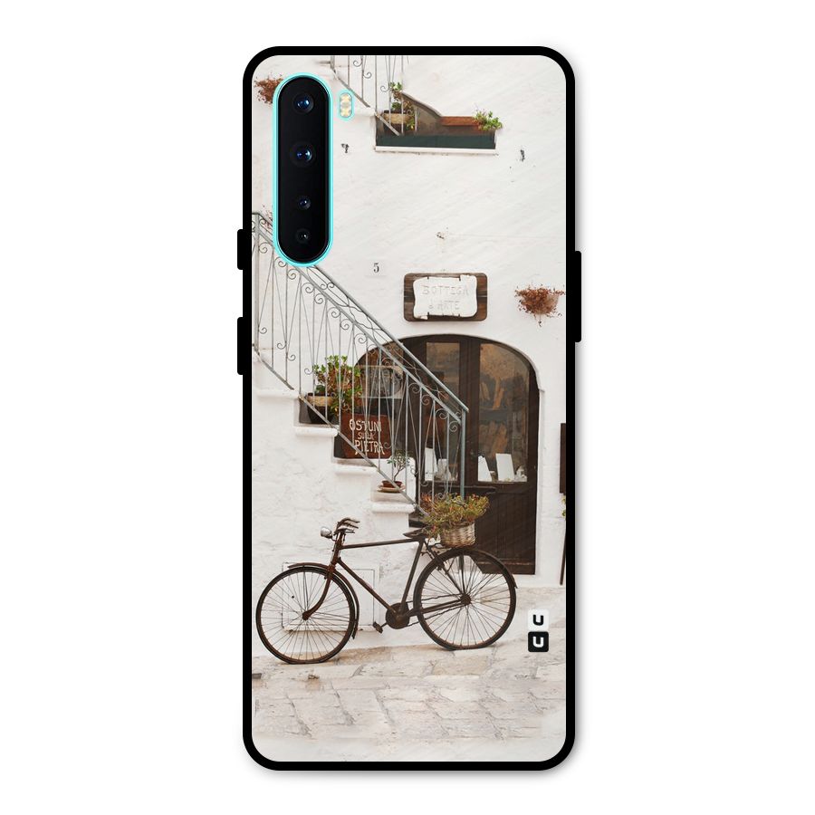 Bicycle Wall Metal Back Case for OnePlus Nord