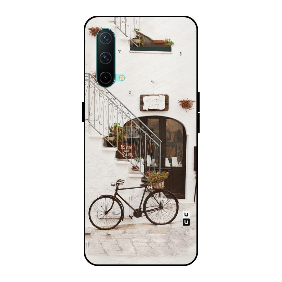 Bicycle Wall Metal Back Case for OnePlus Nord CE 5G