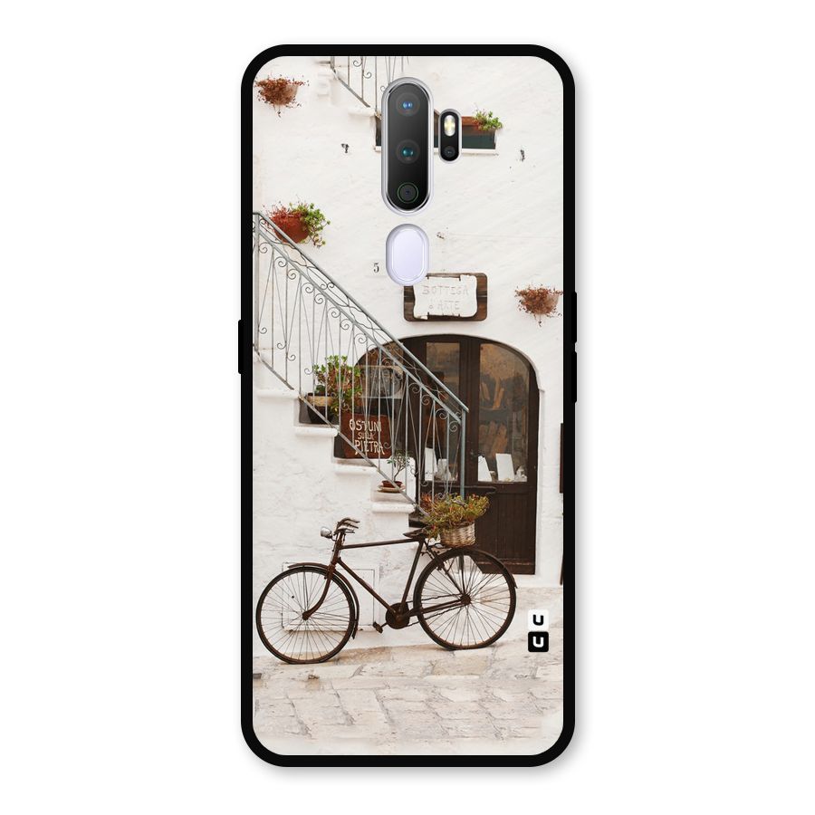 Bicycle Wall Metal Back Case for Oppo A9 (2020)