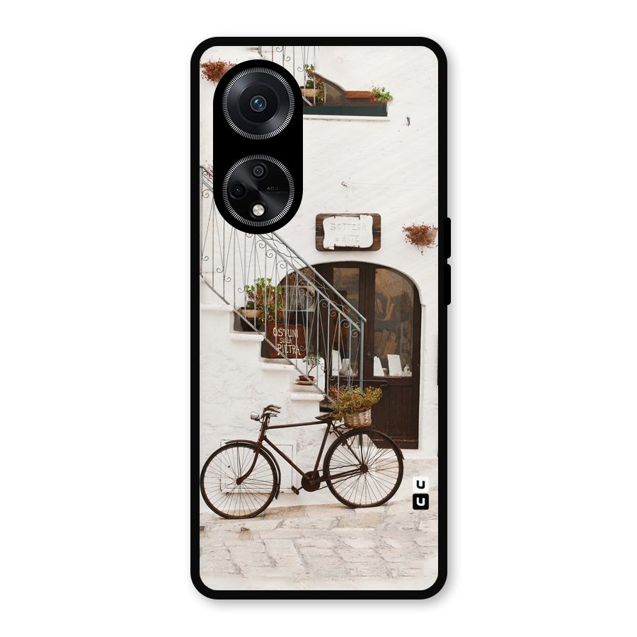 Bicycle Wall Metal Back Case for Oppo F23