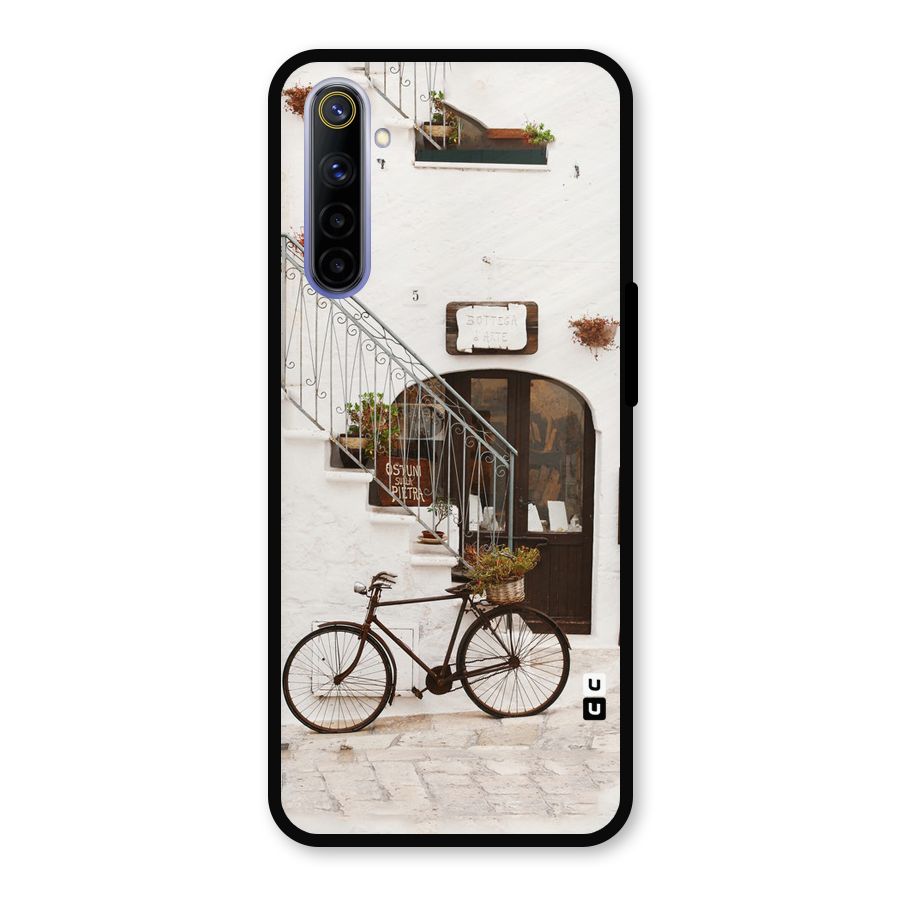 Bicycle Wall Metal Back Case for Realme 6i