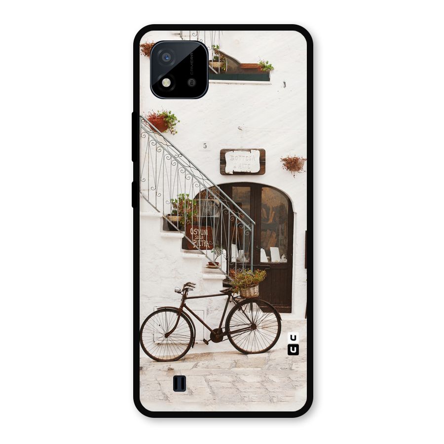 Bicycle Wall Metal Back Case for Realme C11 2021