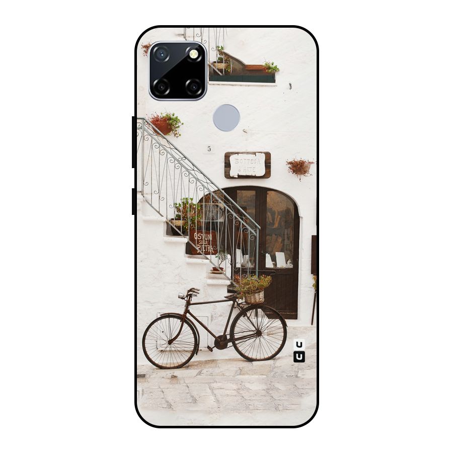 Bicycle Wall Metal Back Case for Realme Narzo 20