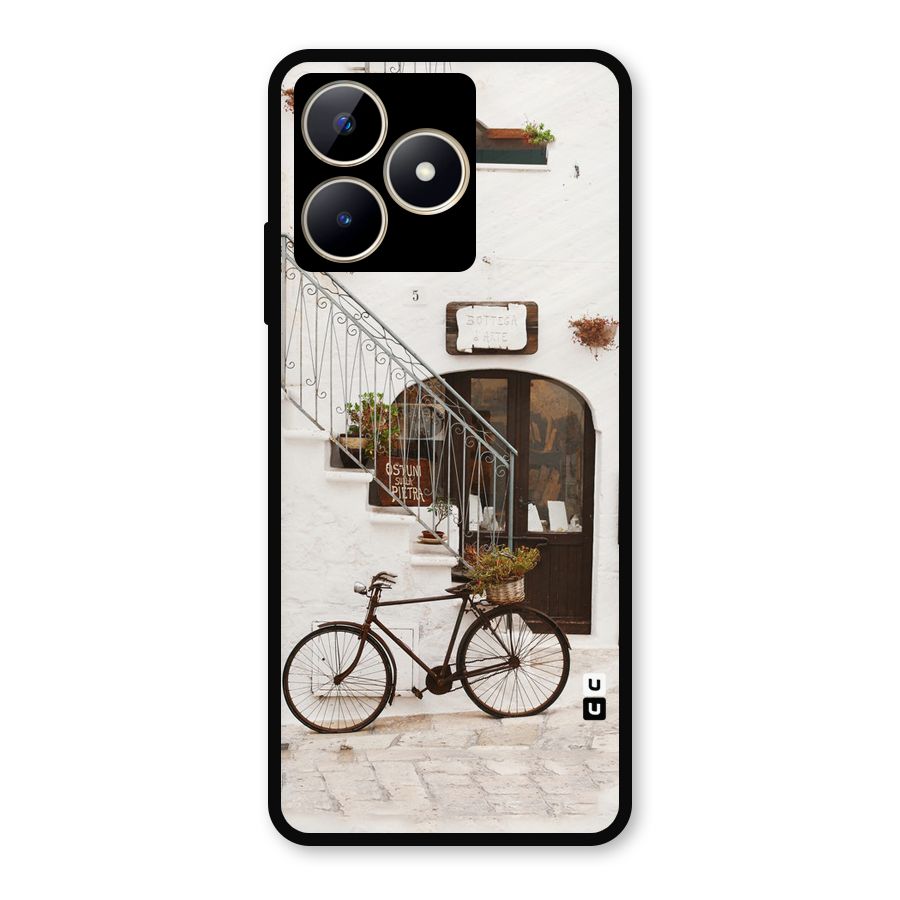 Bicycle Wall Metal Back Case for Realme Narzo N53