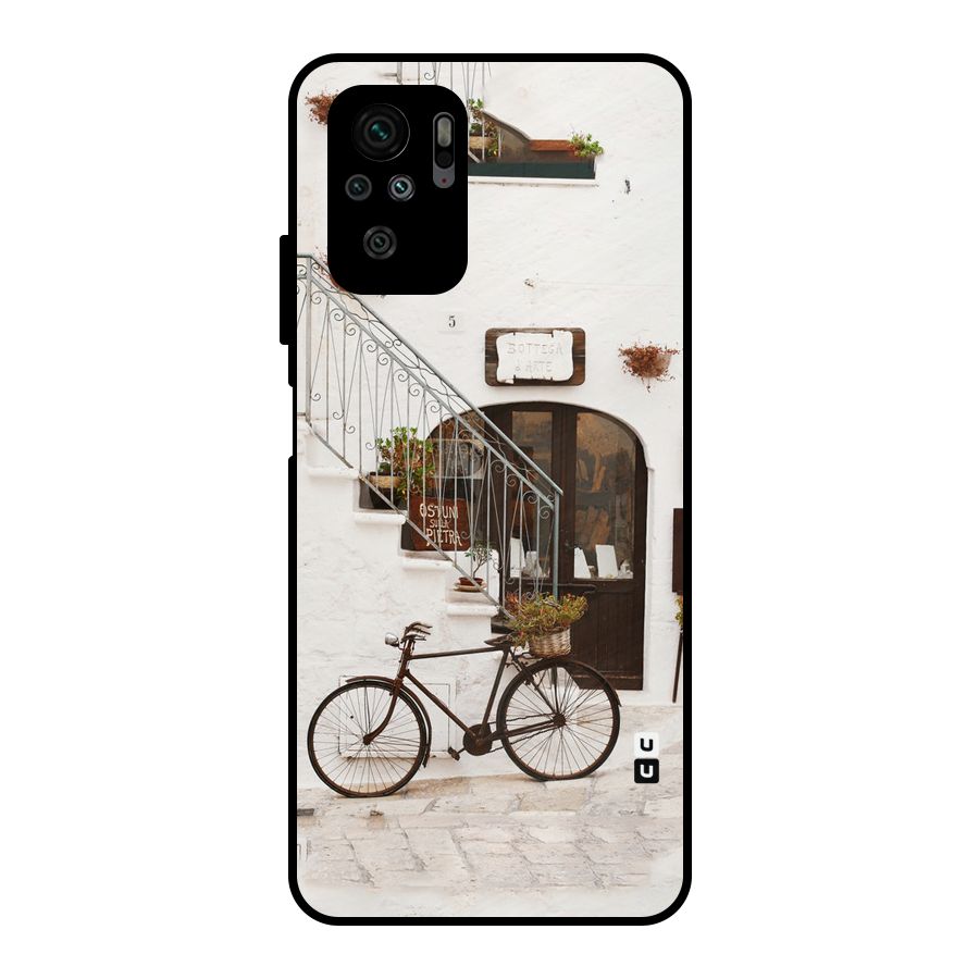 Bicycle Wall Metal Back Case for Redmi Note 10S