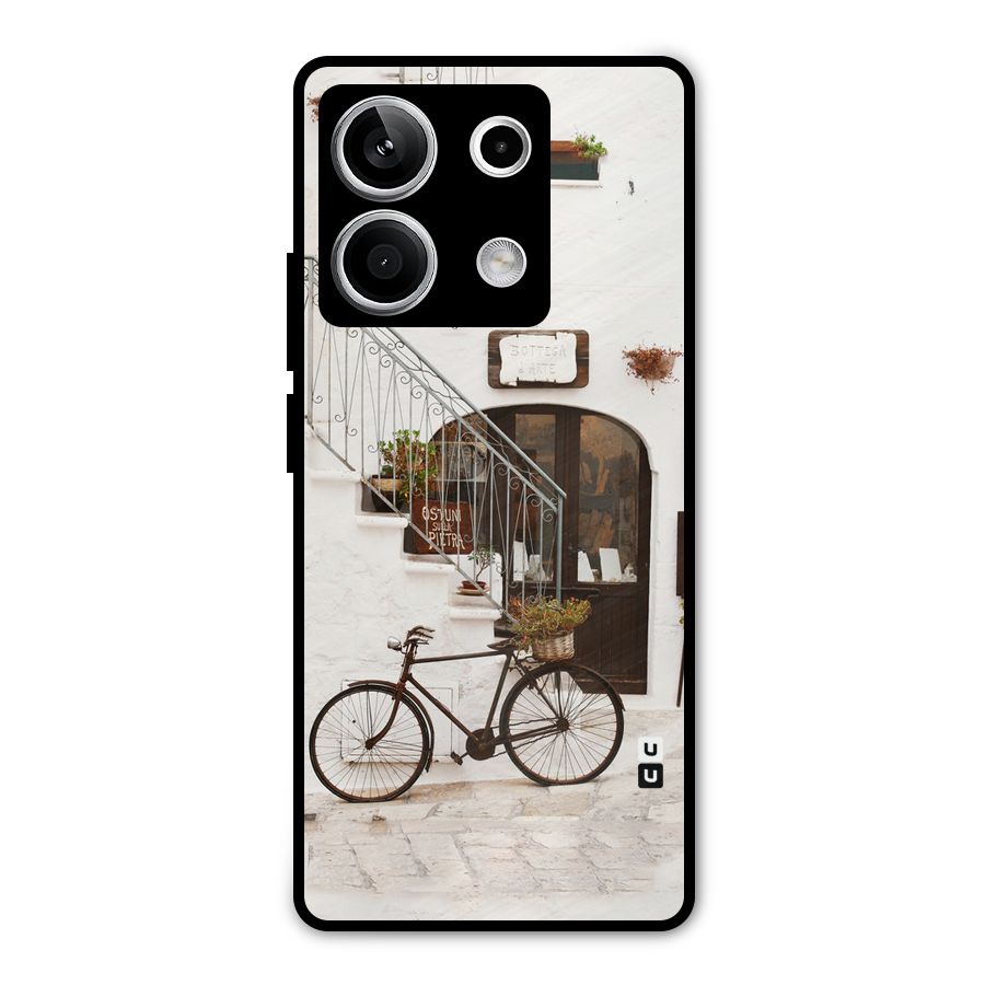 Bicycle Wall Metal Back Case for Redmi Note 13 5G