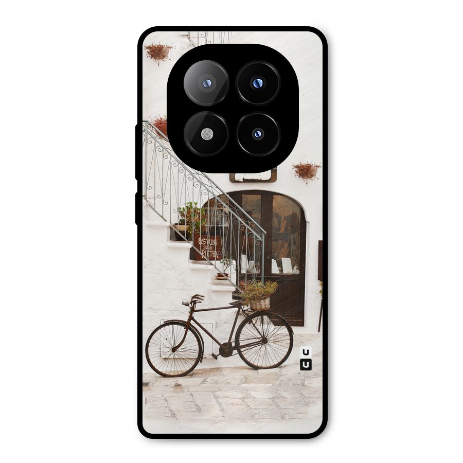 Bicycle Wall Metal Back Case for Redmi Note 14 Pro Plus 5G