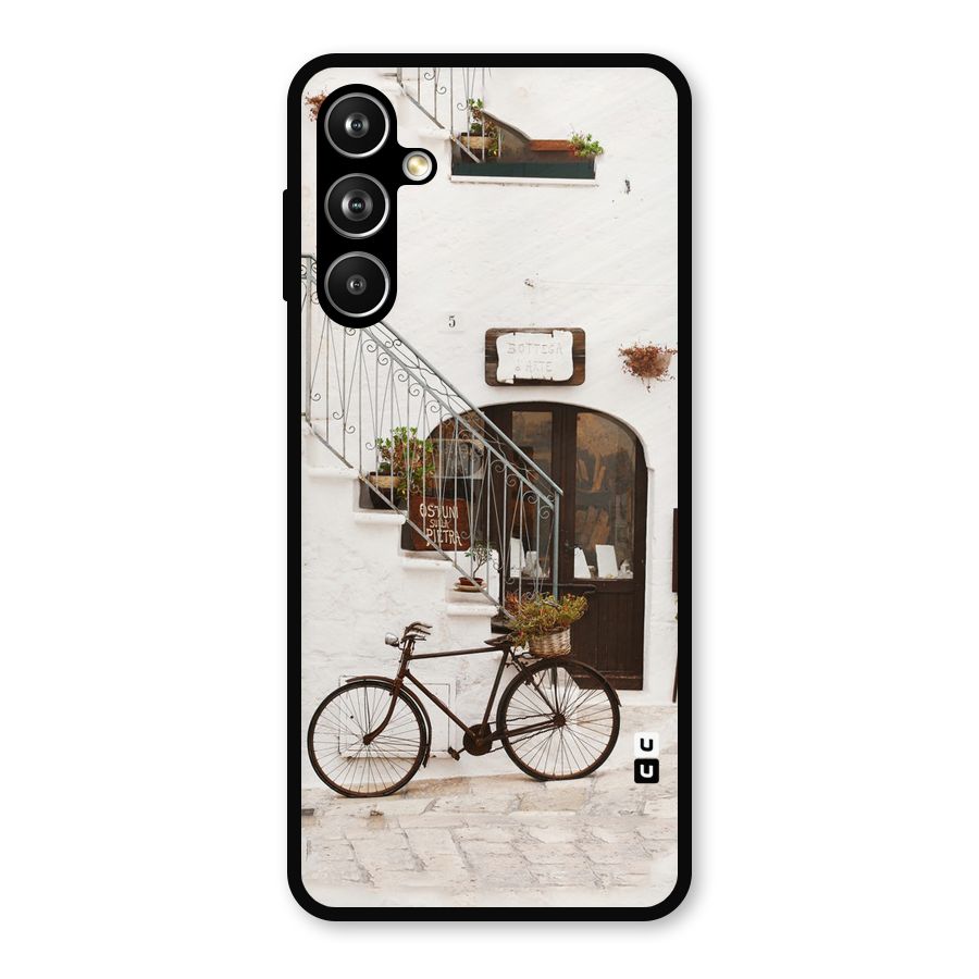 Bicycle Wall Metal Back Case for Samsung Galaxy M54