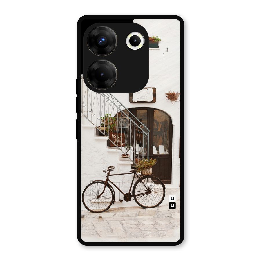 Bicycle Wall Metal Back Case for Tecno Camon 20 Pro