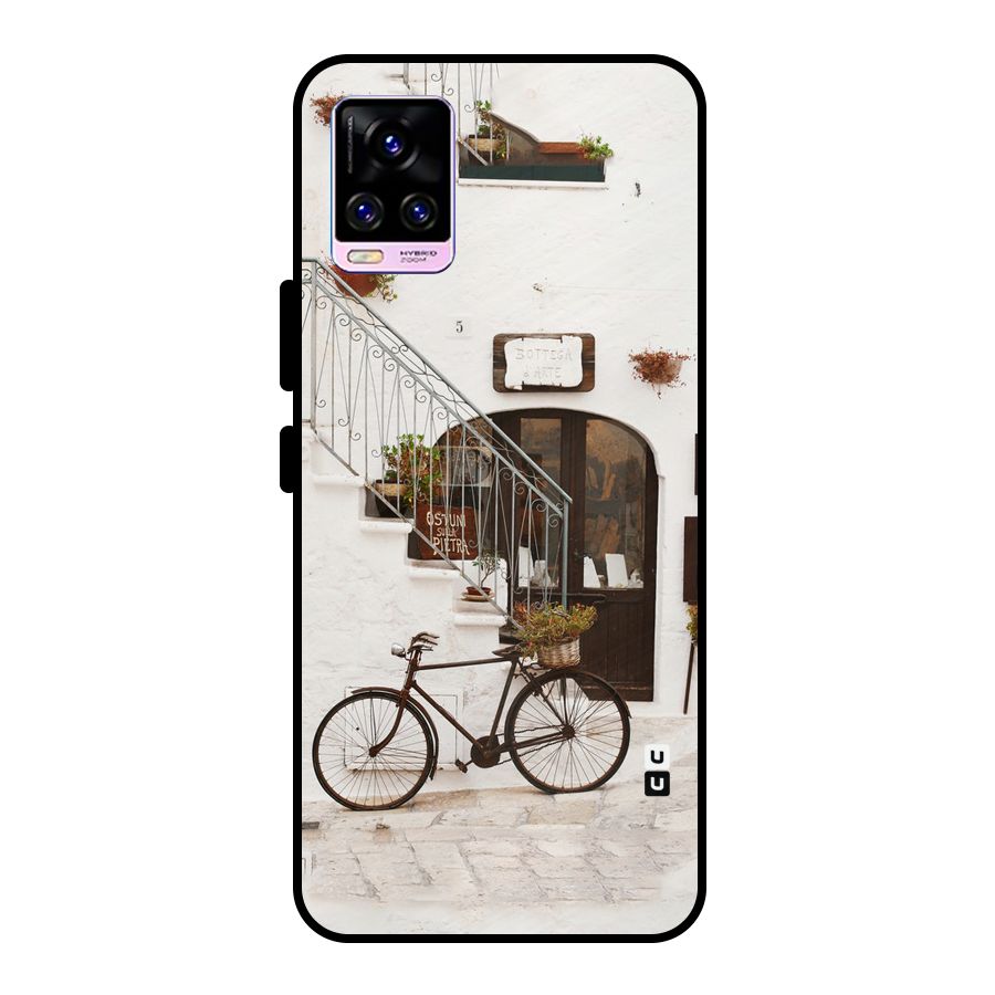 Bicycle Wall Metal Back Case for Vivo V20 Pro