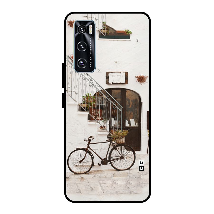 Bicycle Wall Metal Back Case for Vivo V20 SE