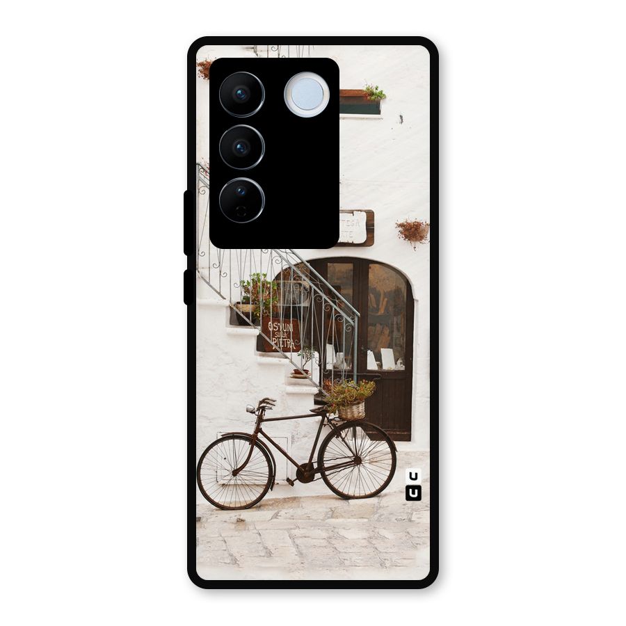 Bicycle Wall Metal Back Case for Vivo V27