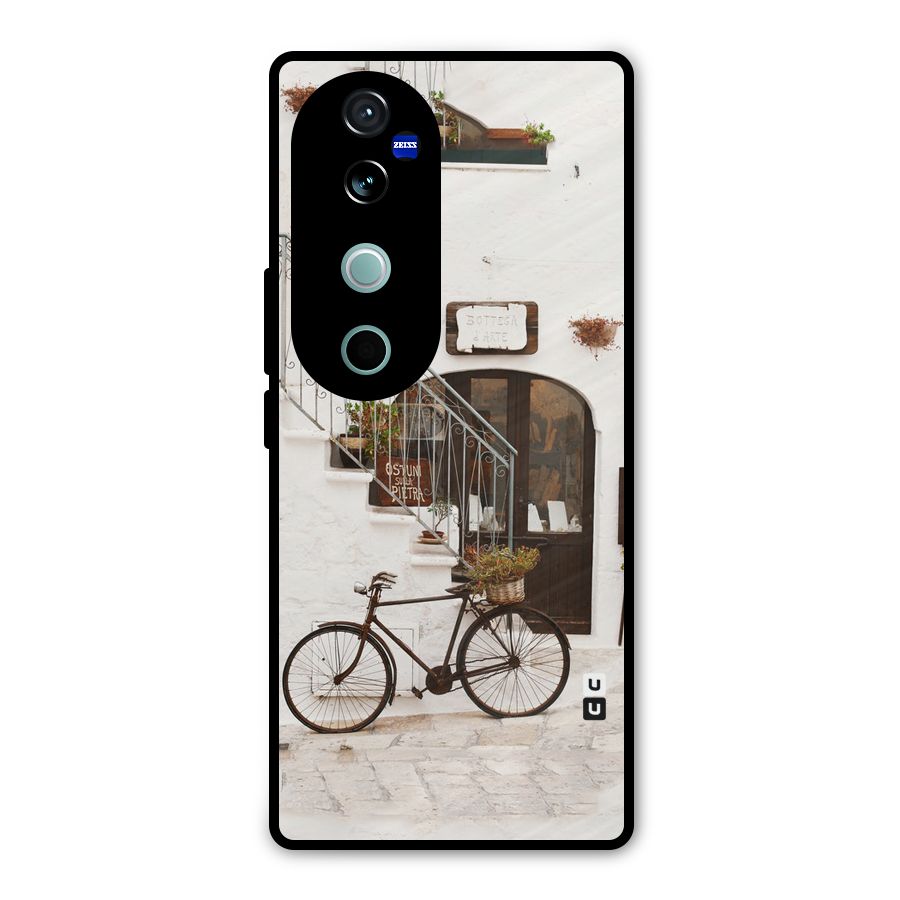 Bicycle Wall Metal Back Case for Vivo V40