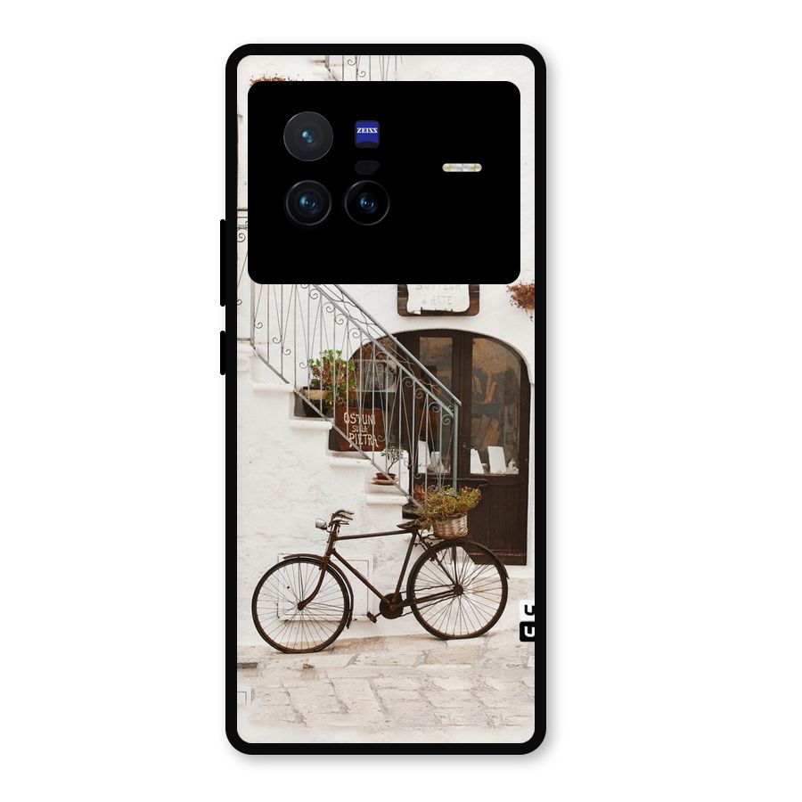 Bicycle Wall Metal Back Case for Vivo X80
