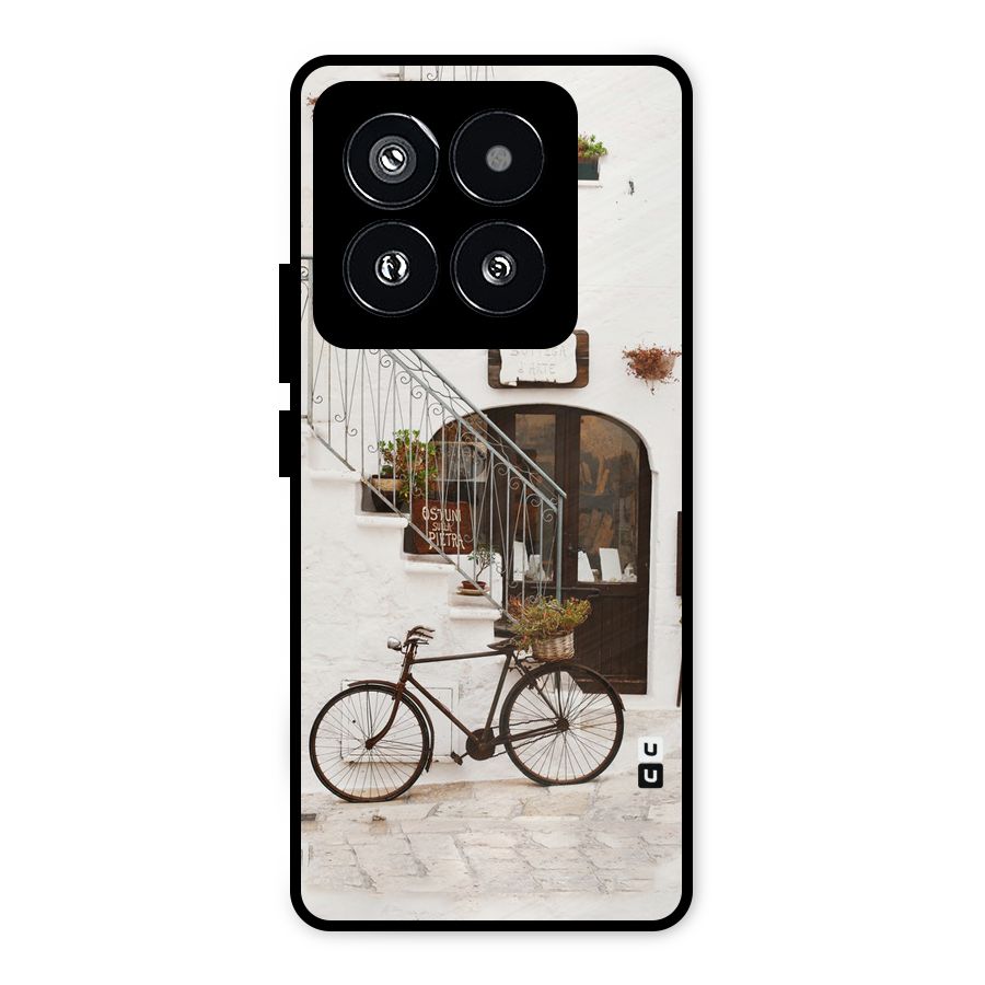 Bicycle Wall Metal Back Case for Xiaomi 14 Pro