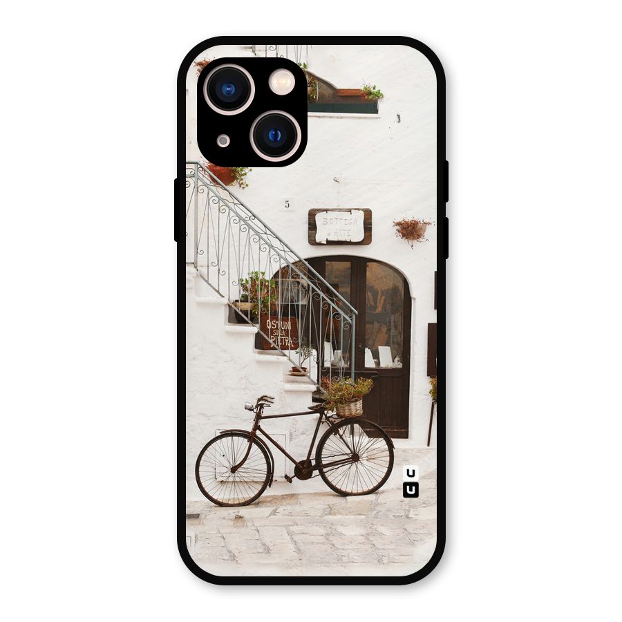 Bicycle Wall Metal Back Case for iPhone 13