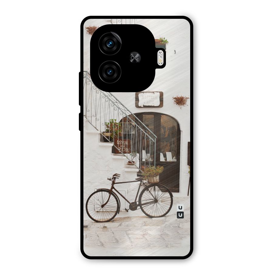Bicycle Wall Metal Back Case for iQOO Z9 Turbo