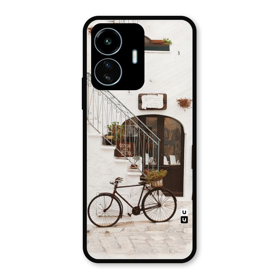 Bicycle Wall Metal Back Case for vivo iQOO Z6 Lite 5G