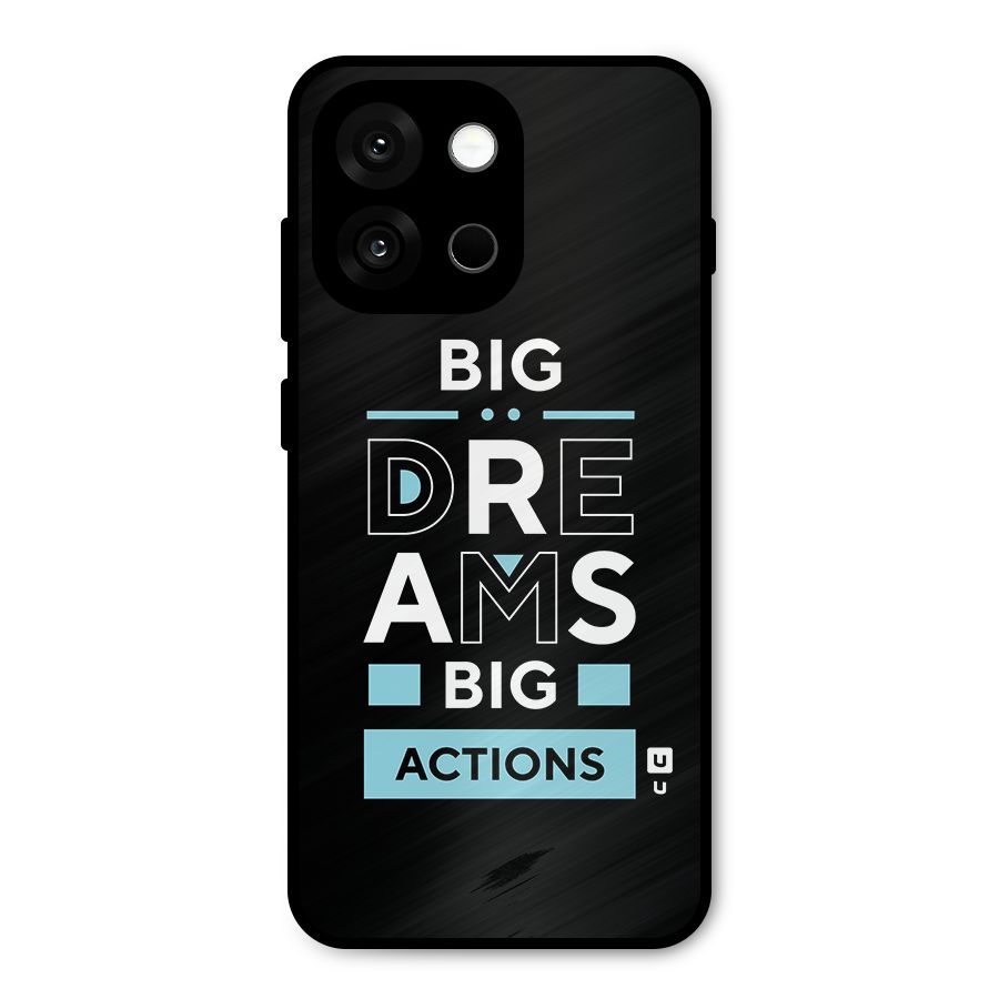 Big Dreams Big Actions Metal Back Case for OnePlus 13s