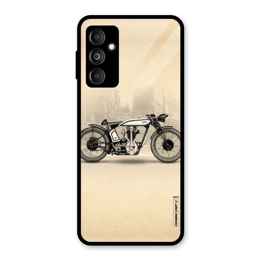 Bike Ride Glass Back Case for Galaxy M14 5G