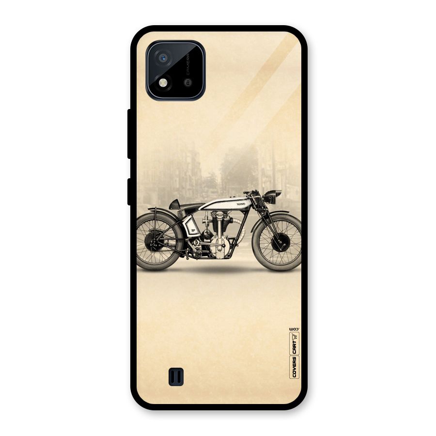 Bike Ride Glass Back Case for Realme C11 2021