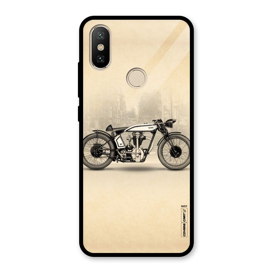 Bike Ride Glass Back Case for Redmi A2
