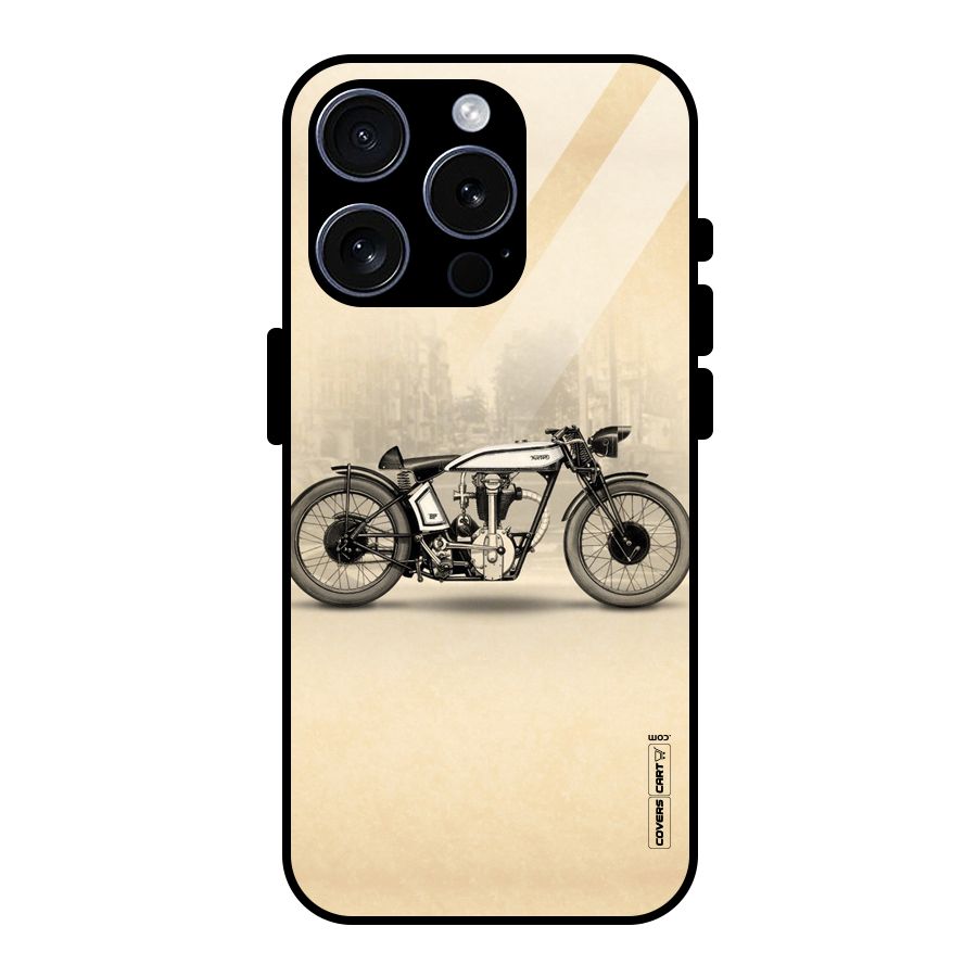 Bike Ride Glass Back Case for iPhone 15 Pro