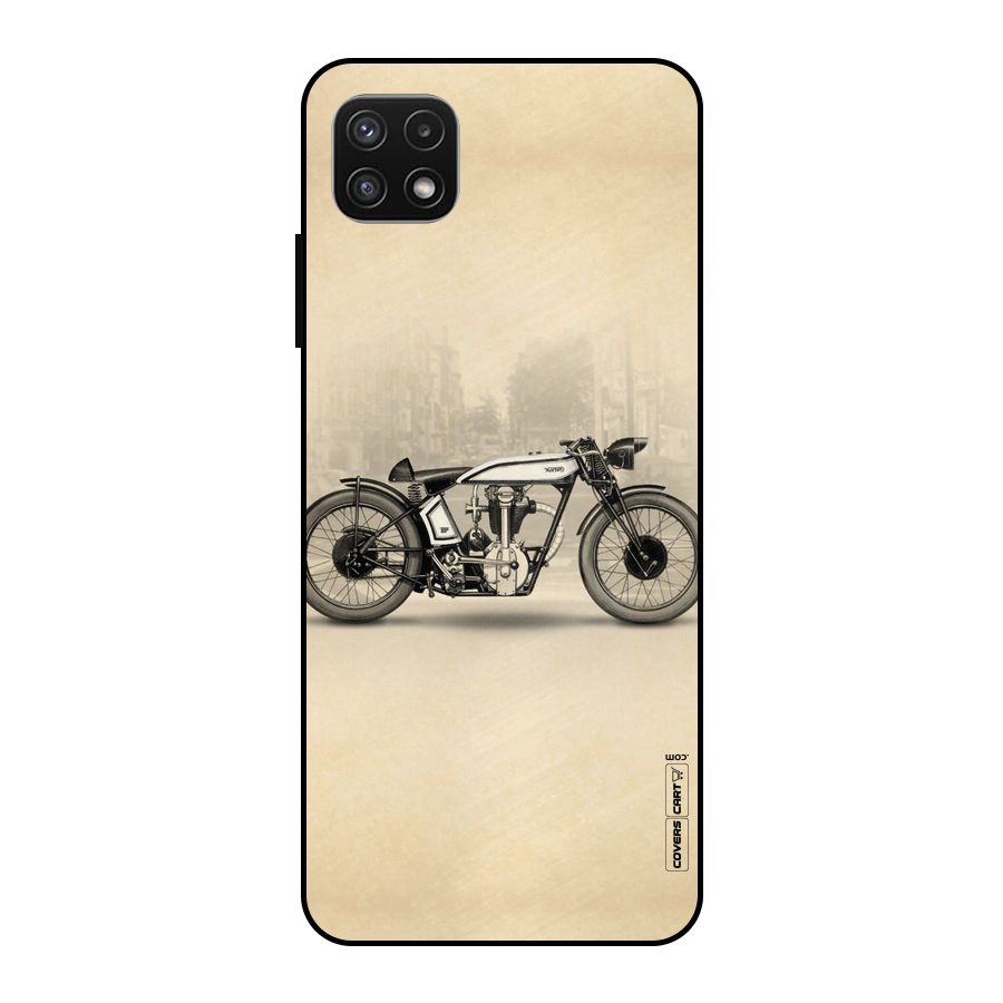 Bike Ride Metal Back Case for Galaxy A22 5G