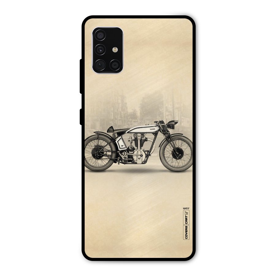 Bike Ride Metal Back Case for Galaxy A51