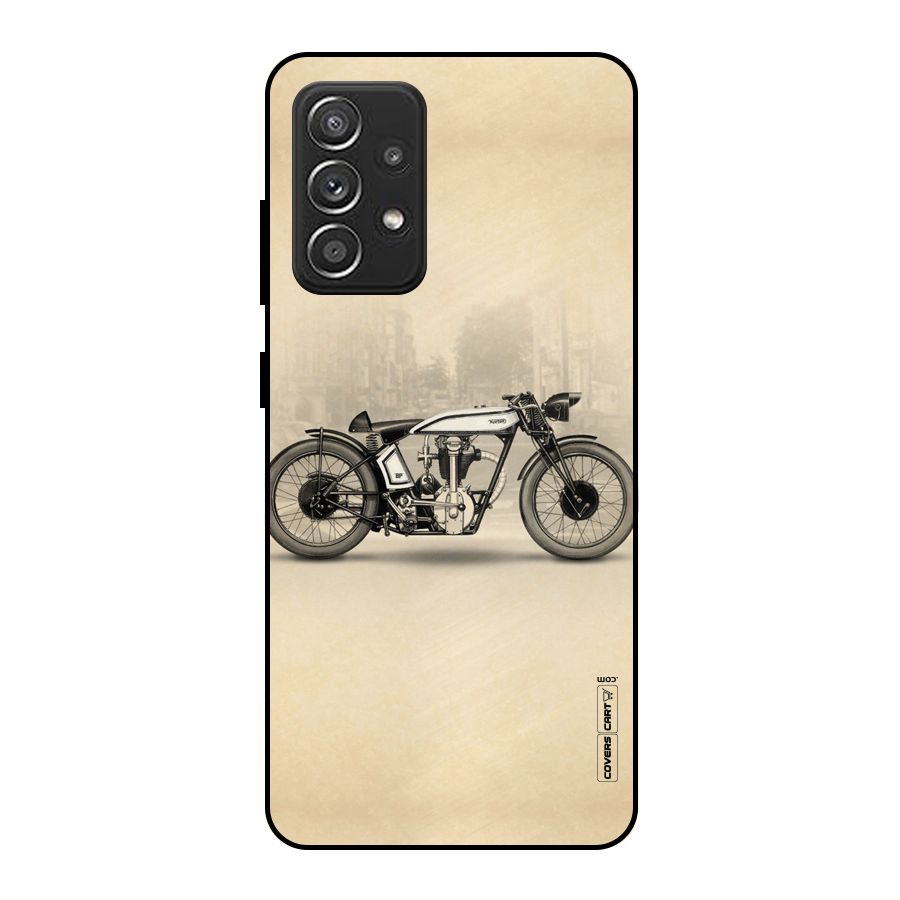 Bike Ride Metal Back Case for Galaxy A52s 5G