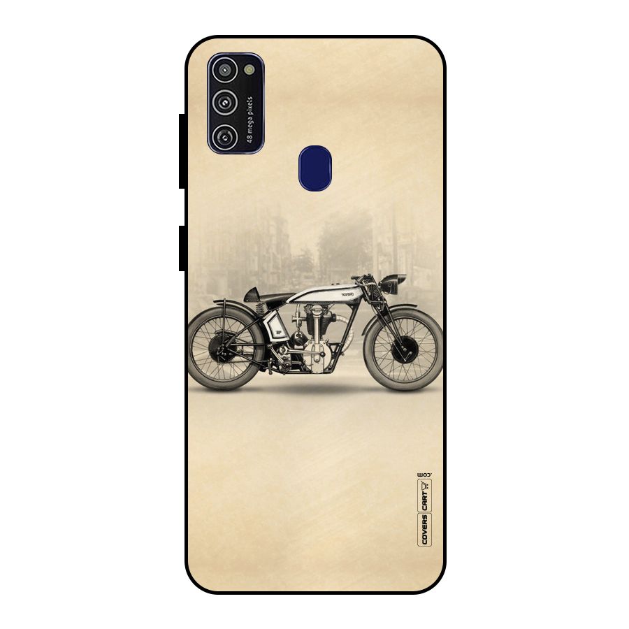 Bike Ride Metal Back Case for Galaxy M21