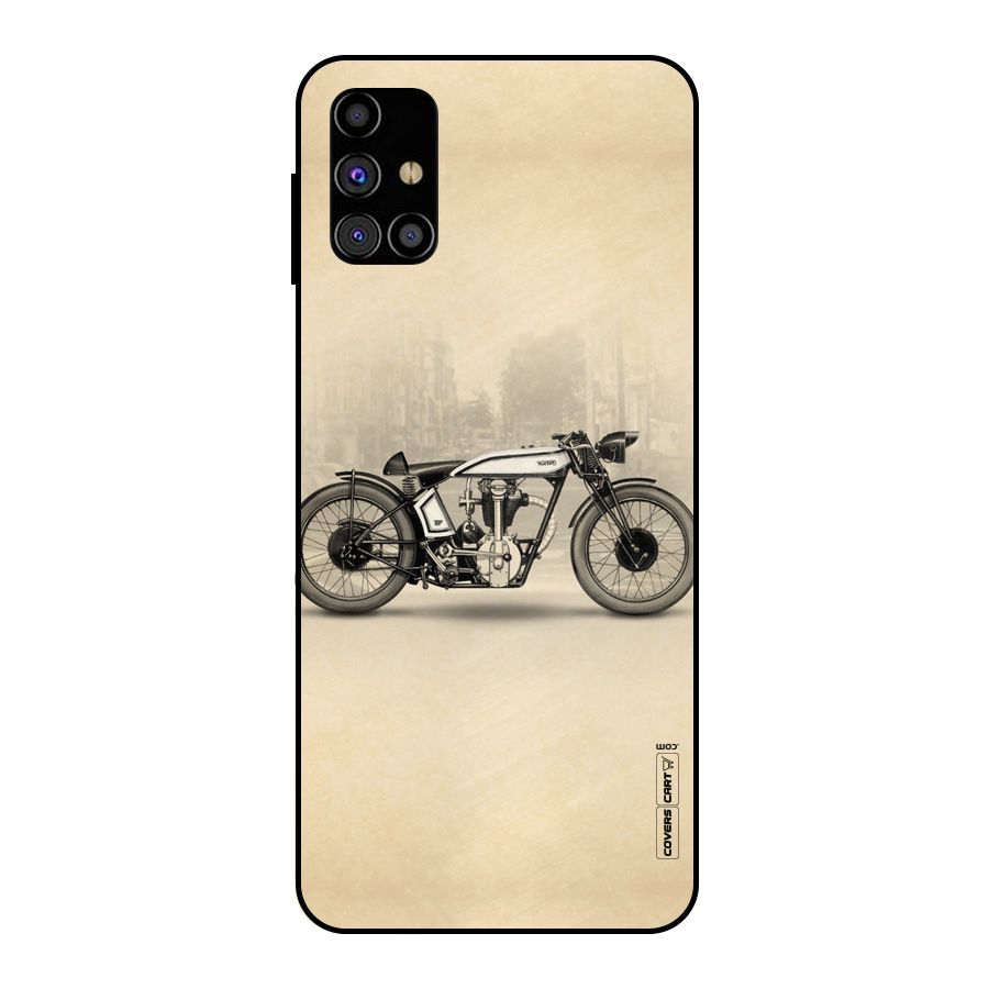Bike Ride Metal Back Case for Galaxy M31s