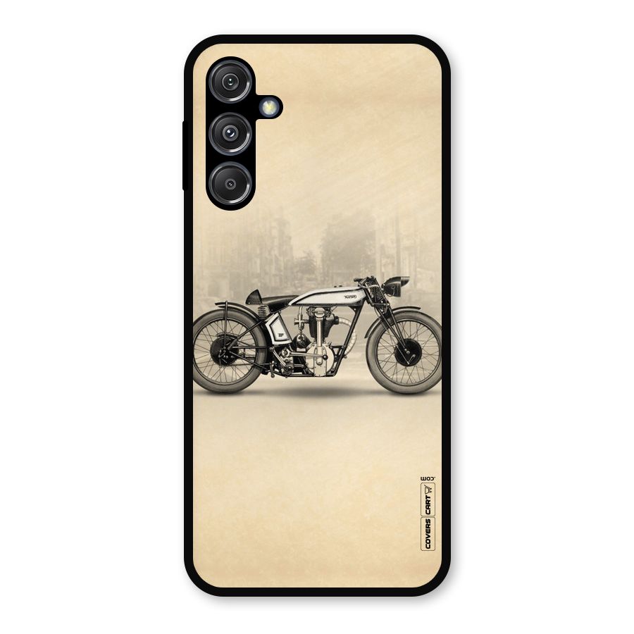 Bike Ride Metal Back Case for Galaxy M34 5G