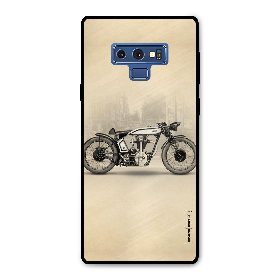 Bike Ride Metal Back Case for Galaxy Note 9
